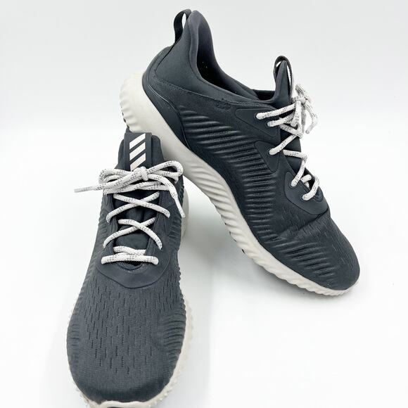 Adidas Women's Alphabounce 1 Running Shoe size 11 Carbon/chalk pearl/carbon - Picture 1 of 16